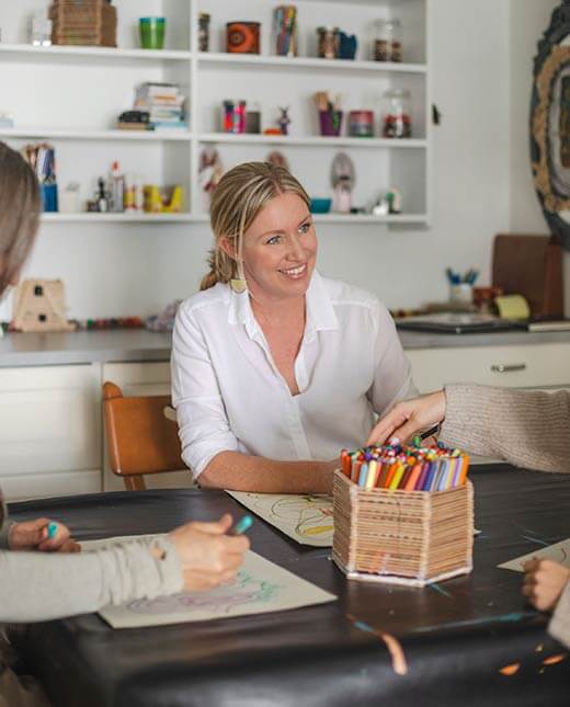 Therapeutic art studio offering child and youth counselling services using creative tools and trauma-informed care.